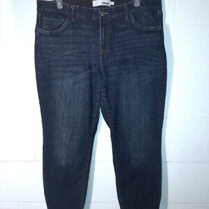 Sonoma Jeans Women's Plus Size 18W Dark Stretch Skinny Jeans